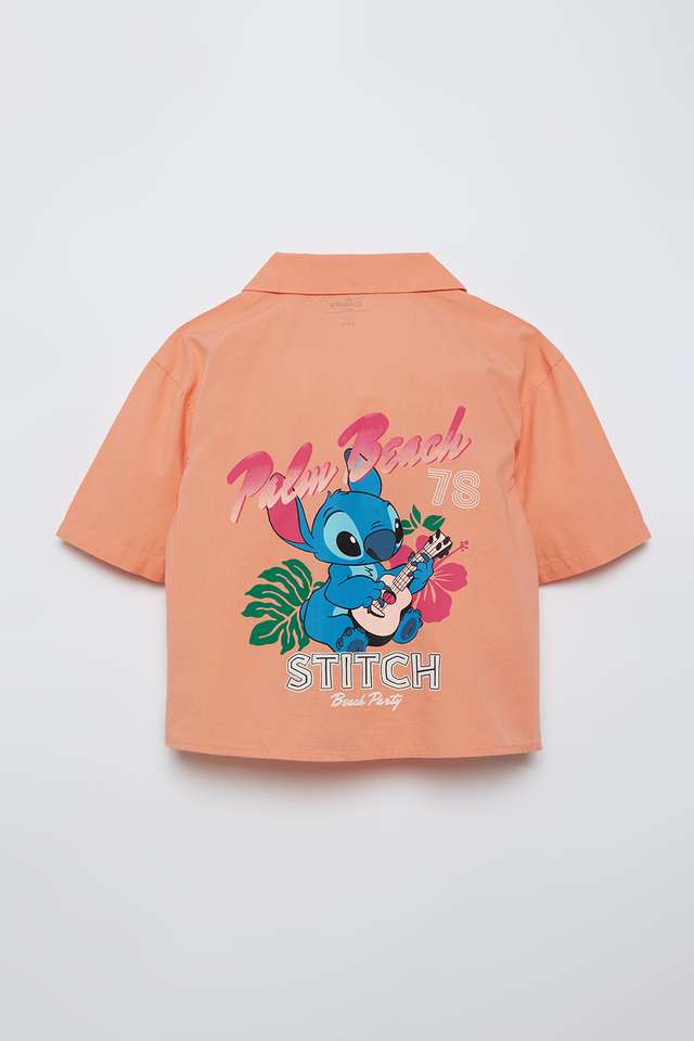 Graphic-Print-Cotton-Regular-Fit-Girls-Shirt