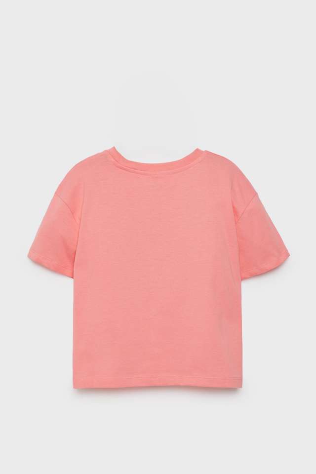 Graphic-Print-Cotton-Round-Neck-Girls-T-Shirt