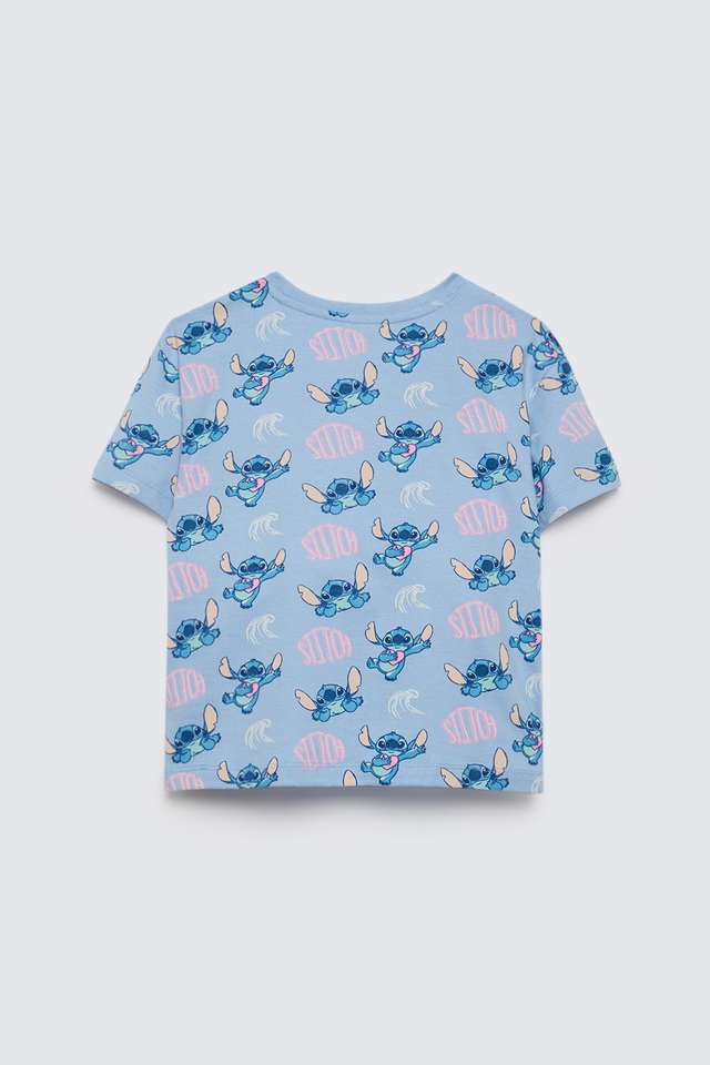 Printed-Cotton-Round-Neck-Girls-T-Shirt