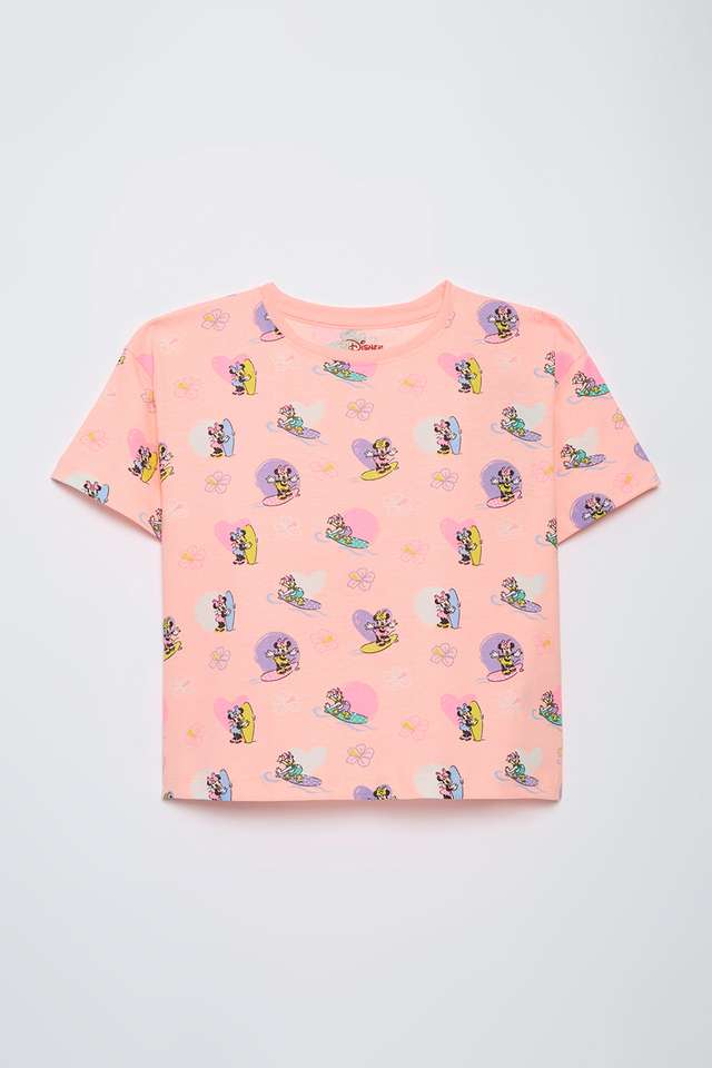 Printed-Cotton-Round-Neck-Girls-T-Shirt