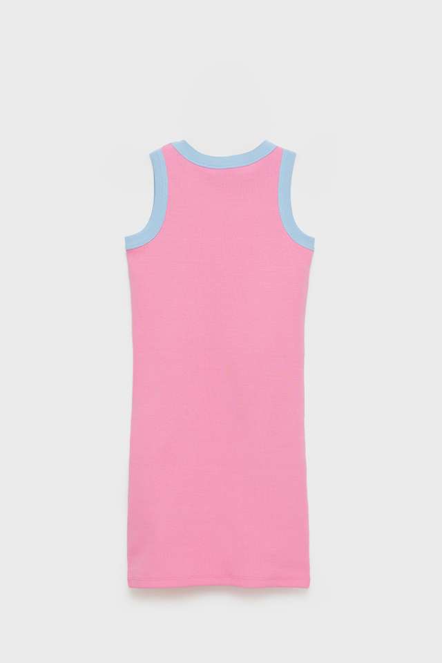Solid-Cotton-Regular-Fit-Girls-Dress