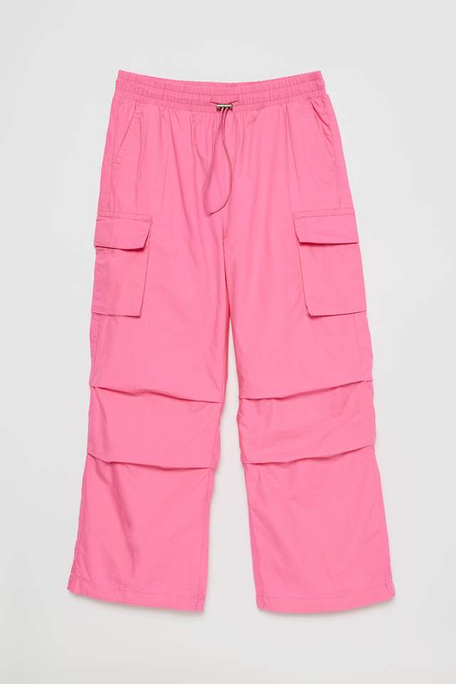 Solid-Cotton-Regular-Fit-Girls-Trousers