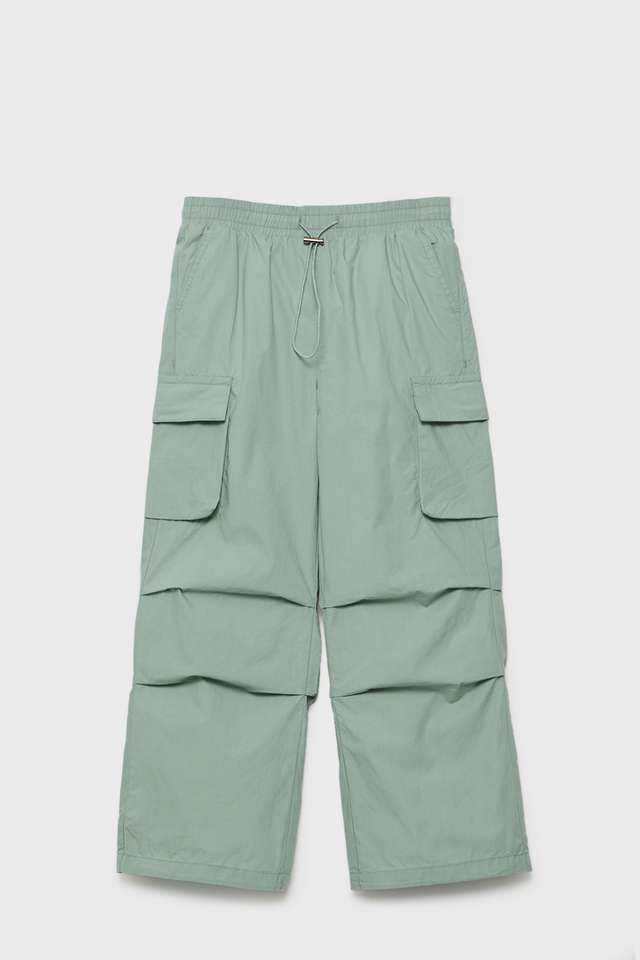 Solid-Cotton-Regular-Fit-Girls-Trousers