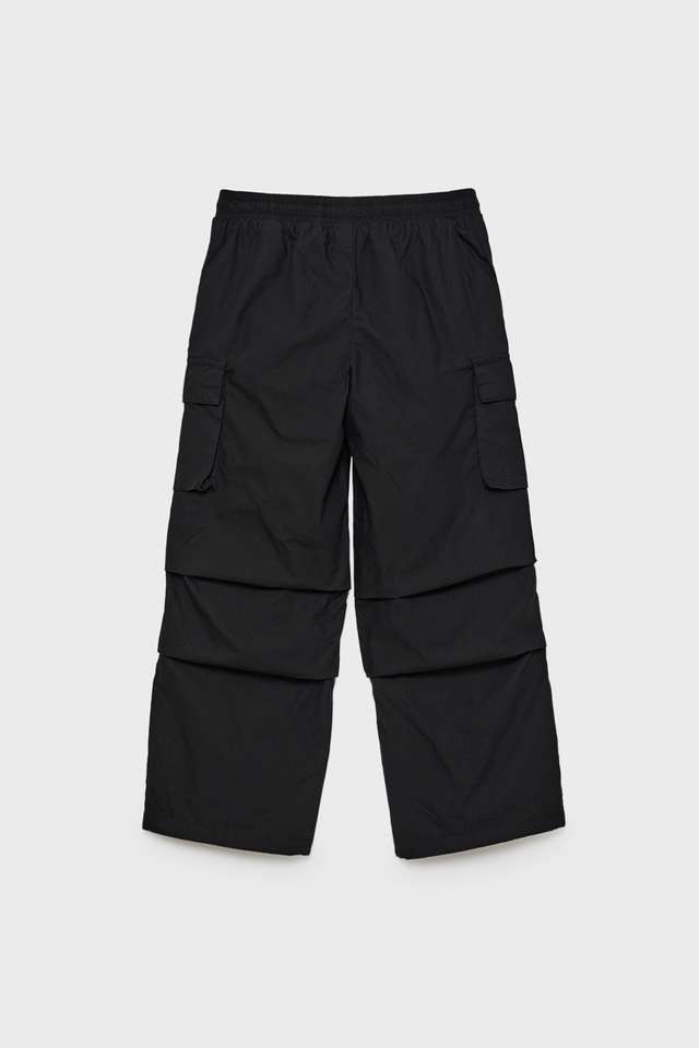 Solid-Cotton-Regular-Fit-Girls-Trousers