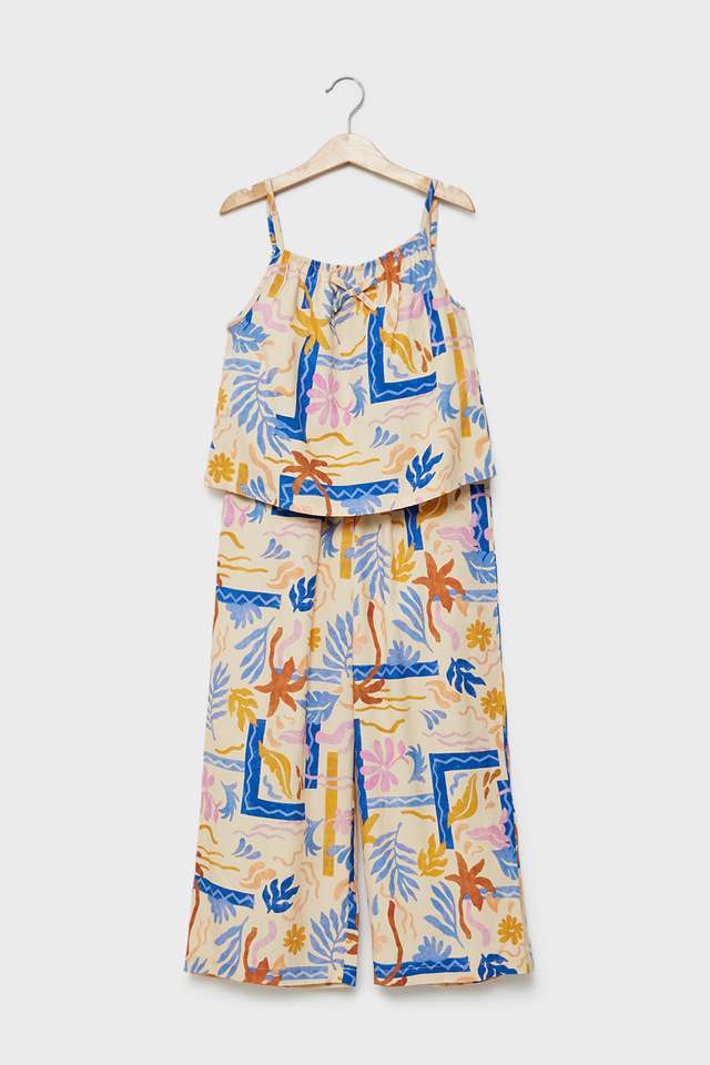 Printed-Viscose-Regular-Fit-Girls-Co-Ord-Set