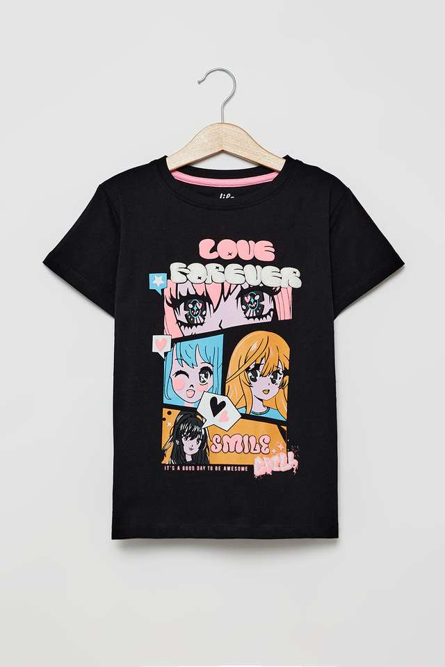 Tokyo-Love-Cotton-Round-Neck-Girls-T-Shirt