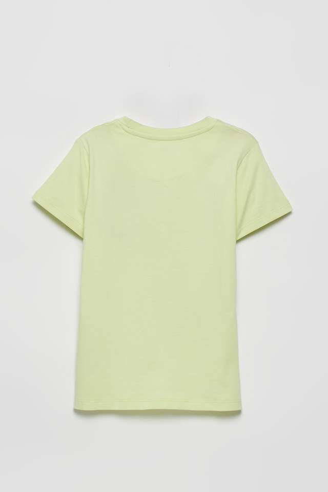 Graphic-Print-Cotton-Round-Neck-Girls-T-Shirt