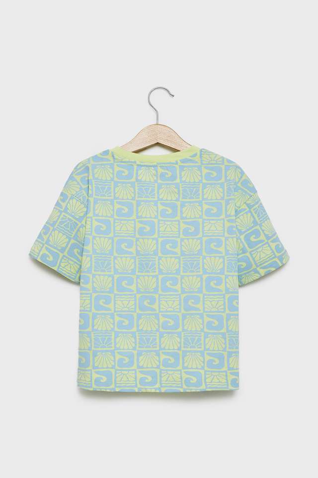 Printed-Cotton-Round-Neck-Girls-T-Shirt