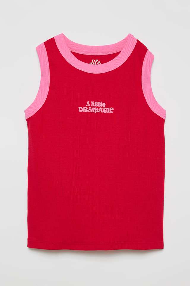 Graphic-Print-Cotton-Round-Neck-Girls-T-Shirt