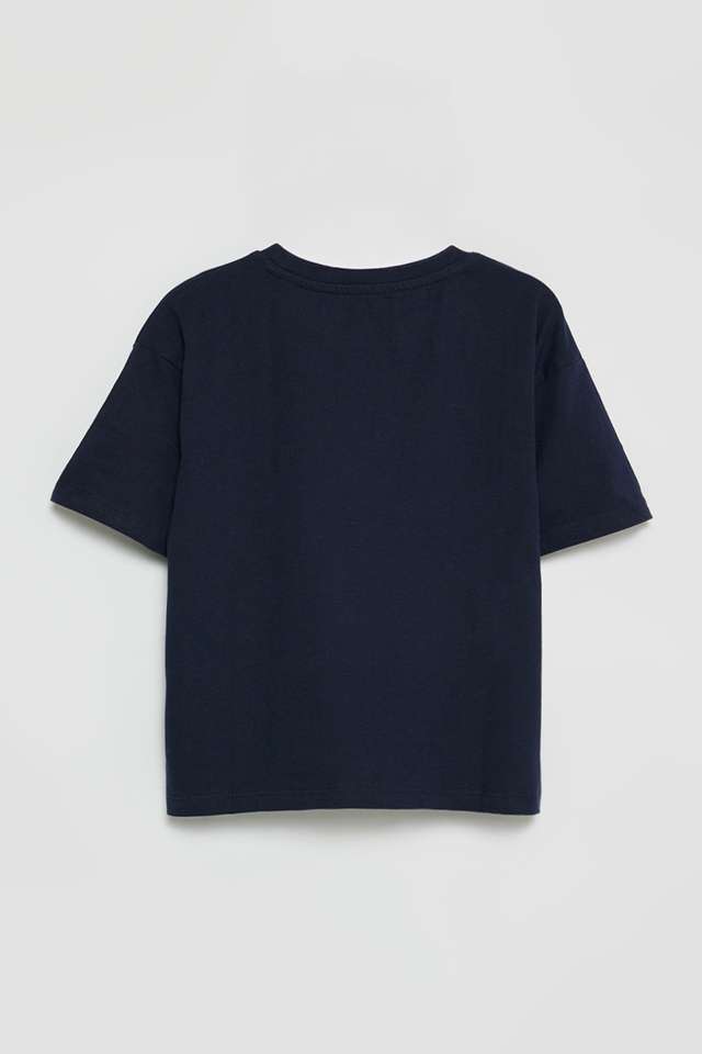 Graphic-Print-Cotton-Round-Neck-Girls-T-Shirt