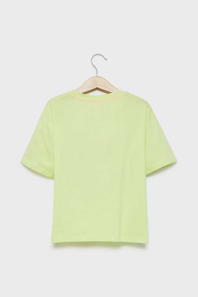 Graphic-Print-Cotton-Round-Neck-Girls-T-Shirt