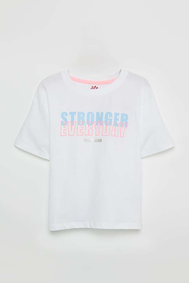 Graphic-Print-Cotton-Round-Neck-Girls-T-Shirt