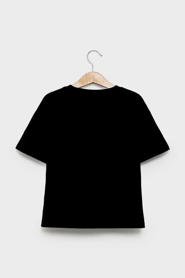 Graphic-Print-Cotton-Round-Neck-Girls-T-Shirt