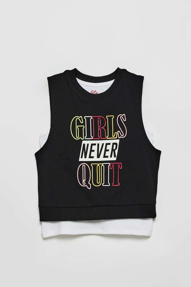 Graphic-Print-Cotton-Round-Neck-Girls-T-Shirt