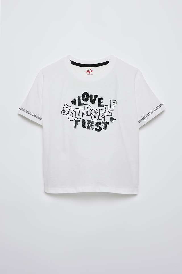 Graphic-Print-Cotton-Round-Neck-Girls-T-Shirt