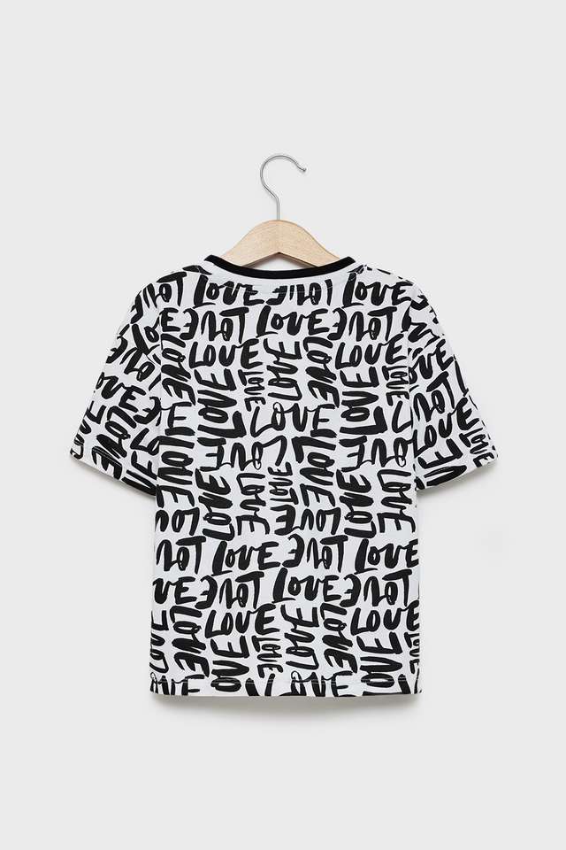 Printed-Cotton-Round-Neck-Girls-T-Shirt