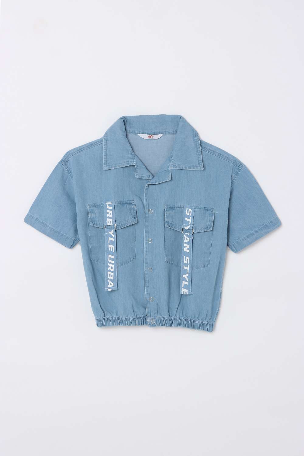 Solid-Cotton-Collared-Girl-s-Top