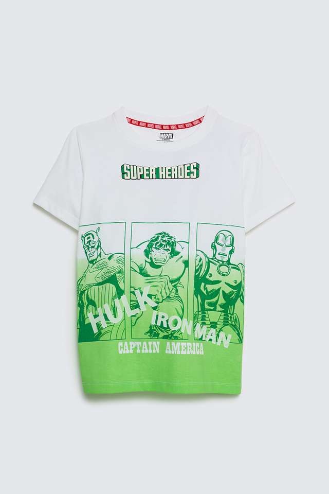 Graphic-Print-Cotton-Round-Neck-Boys-T-Shirt