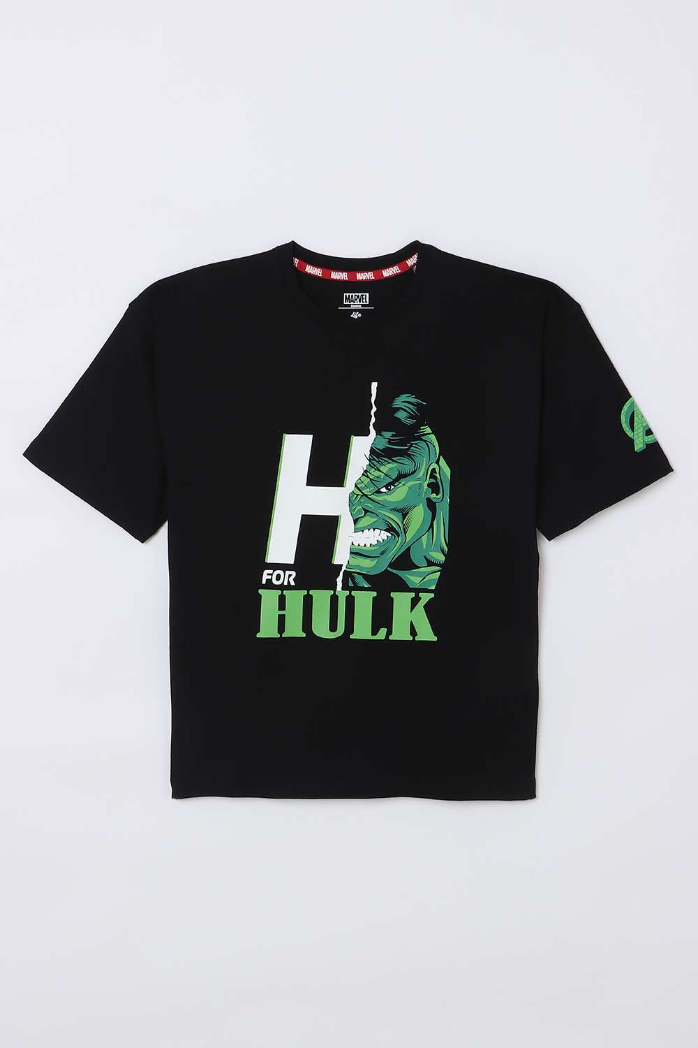 Graphic-Print-Cotton-Round-Neck-Boys-T-Shirt
