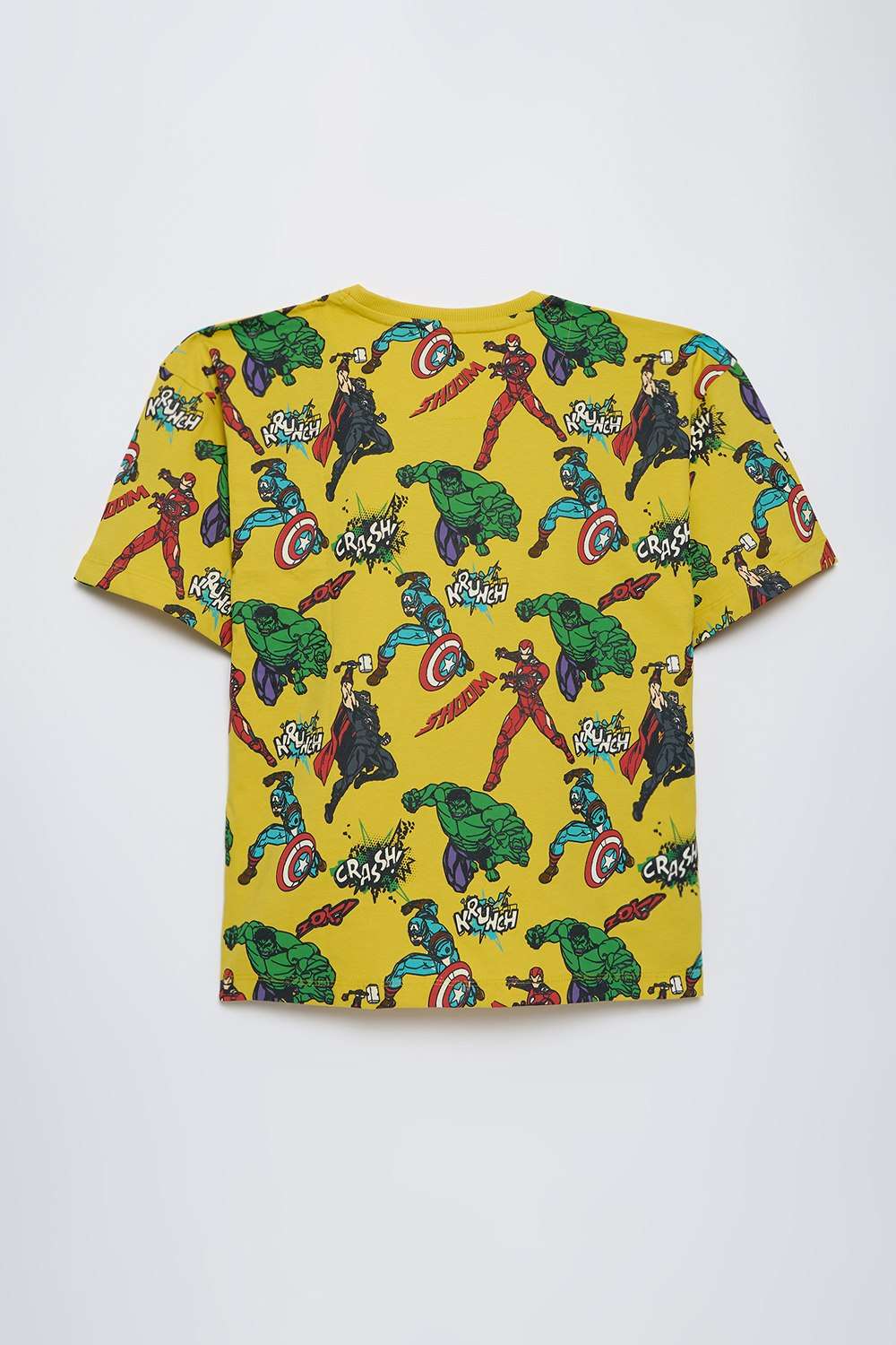 Printed-Cotton-Round-Neck-Boys-T-Shirt