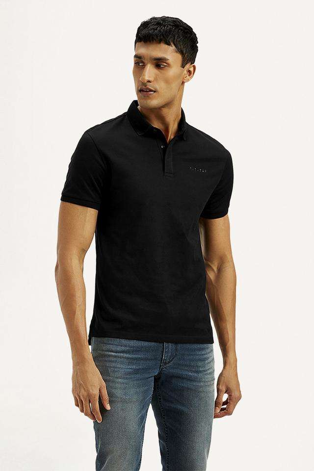 Solid-Cotton-Polo-Men-s-T-Shirt