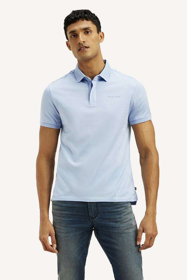 Solid-Cotton-Polo-Men-s-T-Shirt