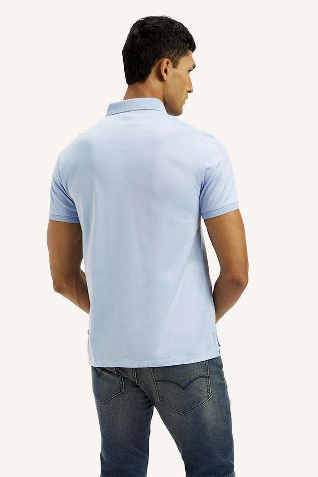Solid-Cotton-Polo-Men-s-T-Shirt