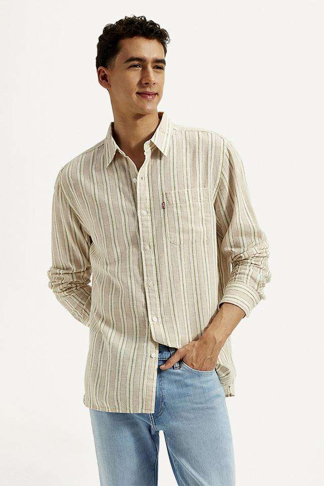 Solid-Blended-Fabric-Slim-Fit-Men-s-Casual-Wear-Shirt