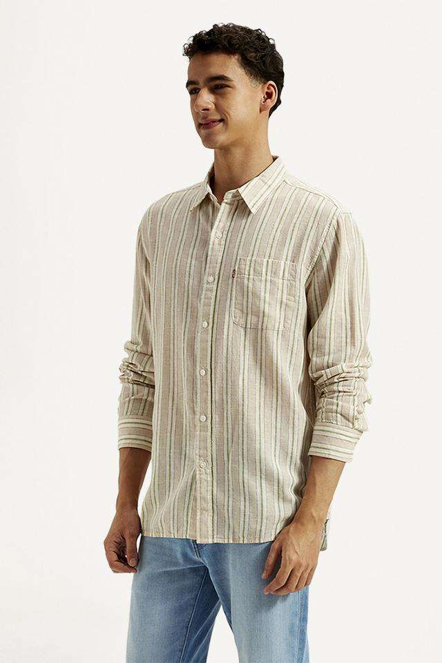 Solid-Blended-Fabric-Slim-Fit-Men-s-Casual-Wear-Shirt