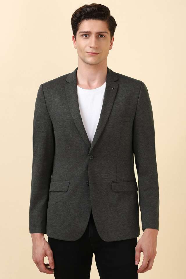 Solid-Blended-Fabric-Super-Slim-Fit-Men-s-Casual-Blazer