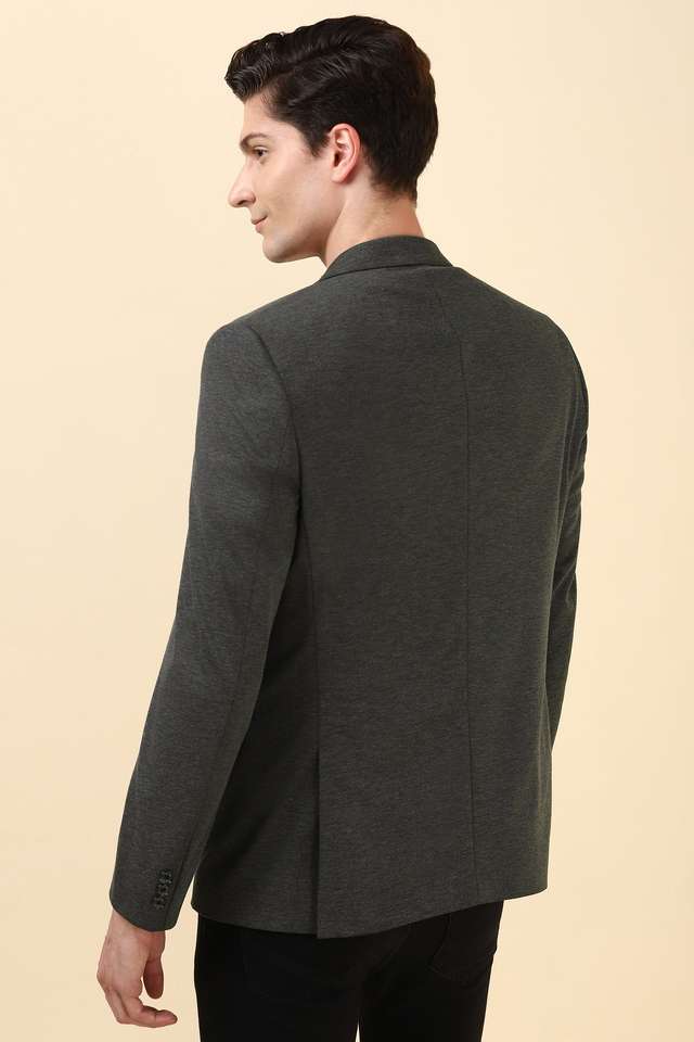 Solid-Blended-Fabric-Super-Slim-Fit-Men-s-Casual-Blazer