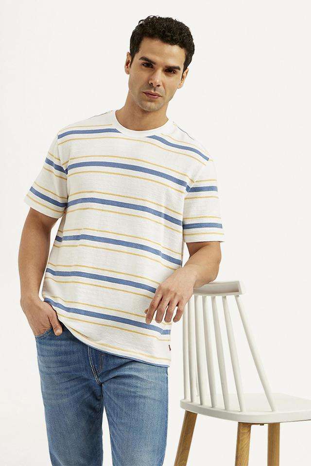 Stripes-Cotton-Regular-Fit-Men-T-Shirt
