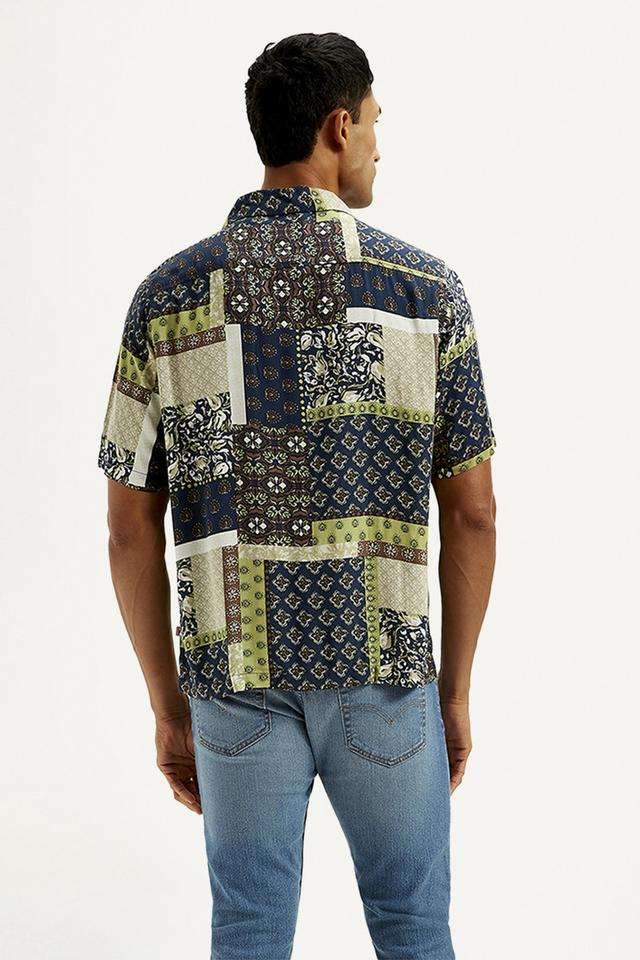 Printed-Viscose-Regular-Fit-Men-s-Casual-Wear-Shirt