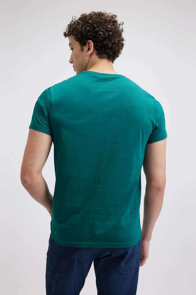 Graphic-Print-Cotton-Slim-Fit-Men-T-Shirt