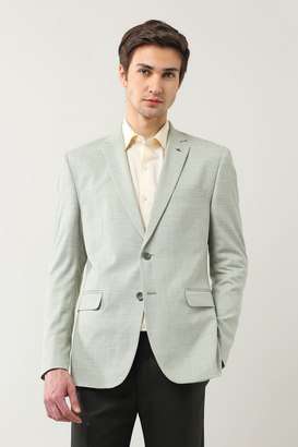 Structured-Blended-Fabric-Slim-Fit-Men-s-Formal-Blazer