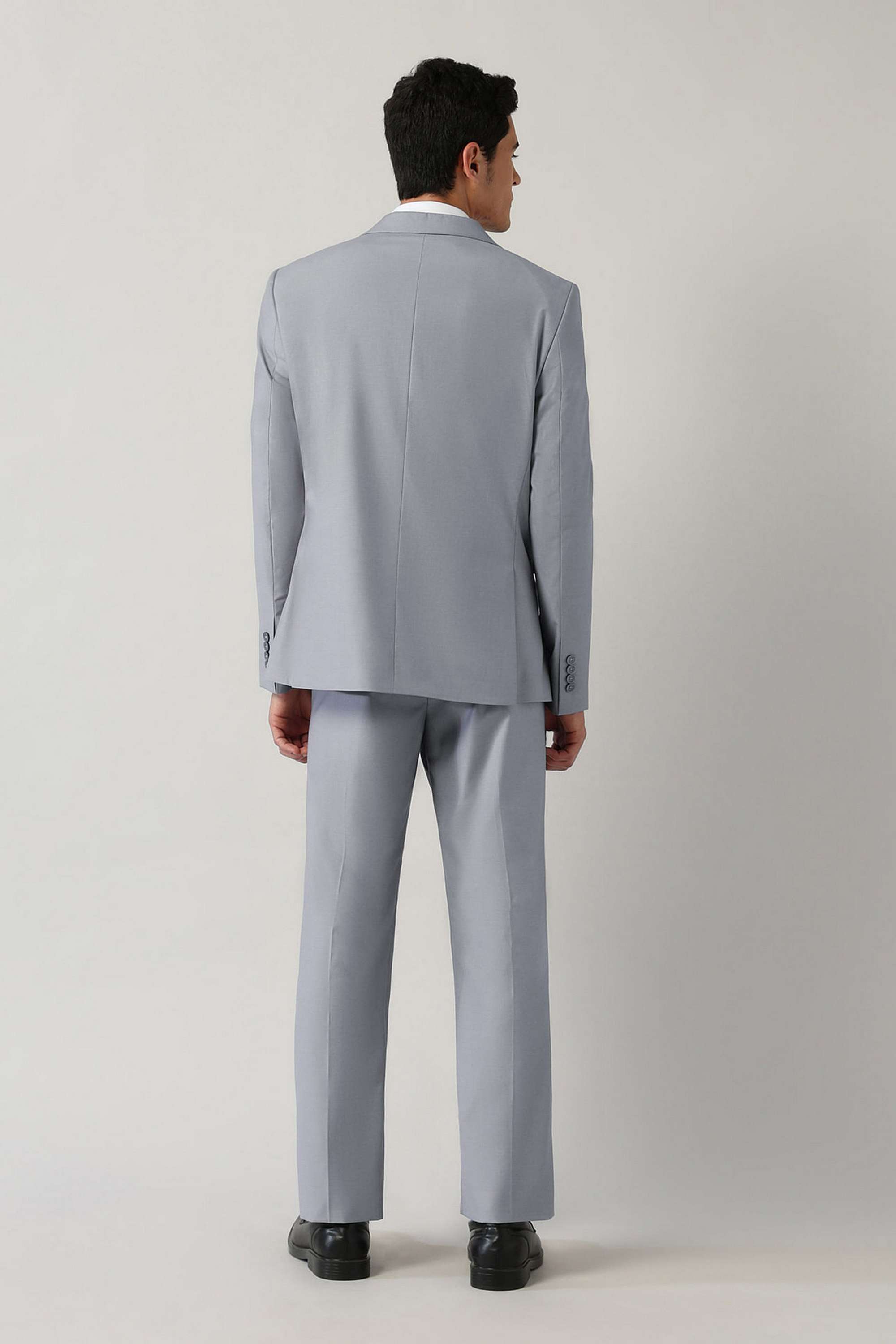 Solid-Blended-Fabric-Regular-Fit-Men-s-Formal-Suit