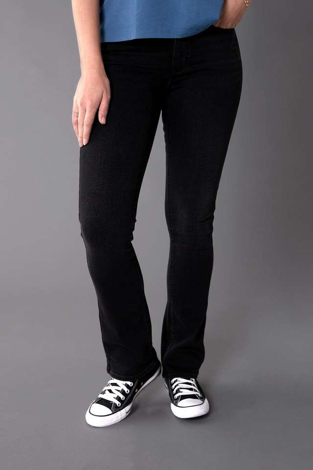 High-Rise-Dark-Wash-Blended-Fabric-Relaxed-Fit-Women-s-Jeans
