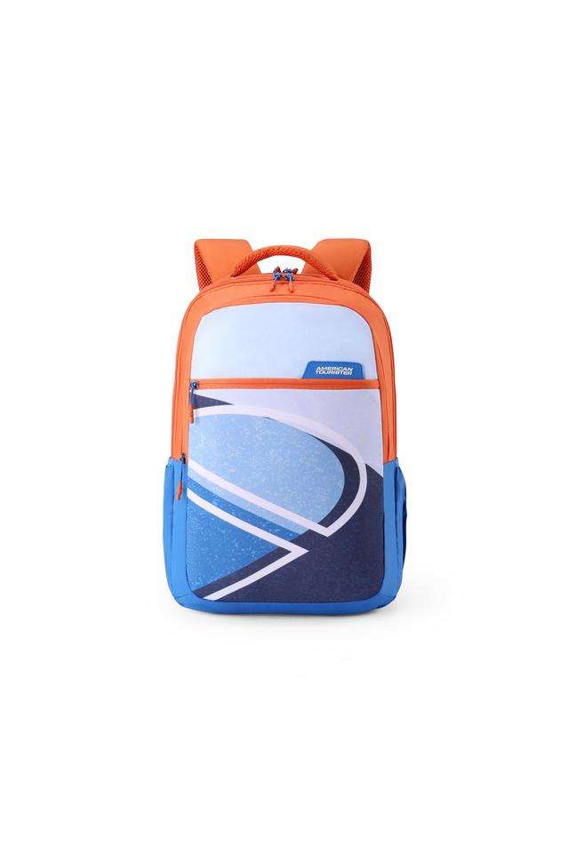 Zipper-Closure-Quad-4.0-Polyester-Unisex-Casual-Wear-Backpack