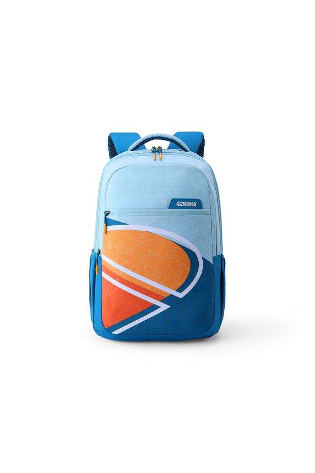 Zipper-Closure-Quad-4.0-Polyester-Unisex-Casual-Wear-Backpack