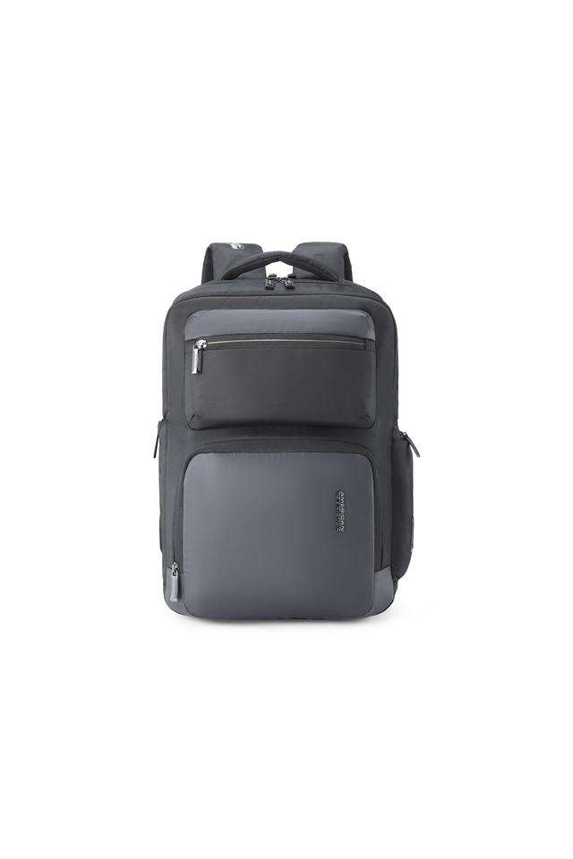 Zipper-Closure-Zork-Pro-Polyester-Unisex-Casual-Wear-Backpack