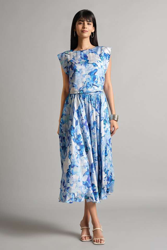 Abstract-Calf-Length-Viscose-Woven-Women-s-Co-Ord-Set