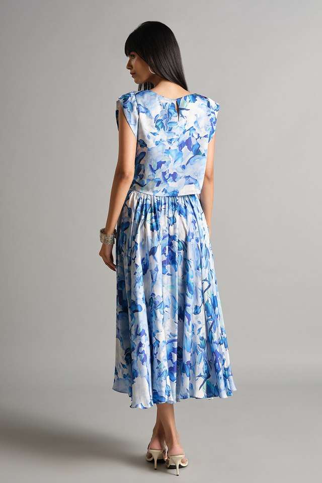 Abstract-Calf-Length-Viscose-Woven-Women-s-Co-Ord-Set