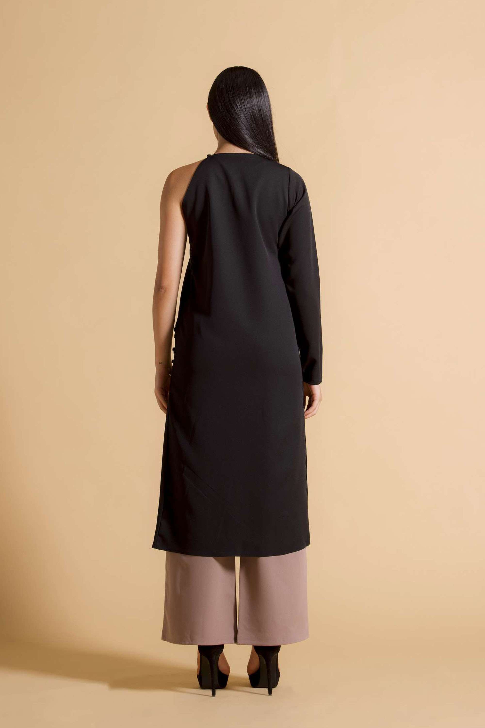 Solid-Blended-Fabric-Regular-Fit-Women-s-Trousers