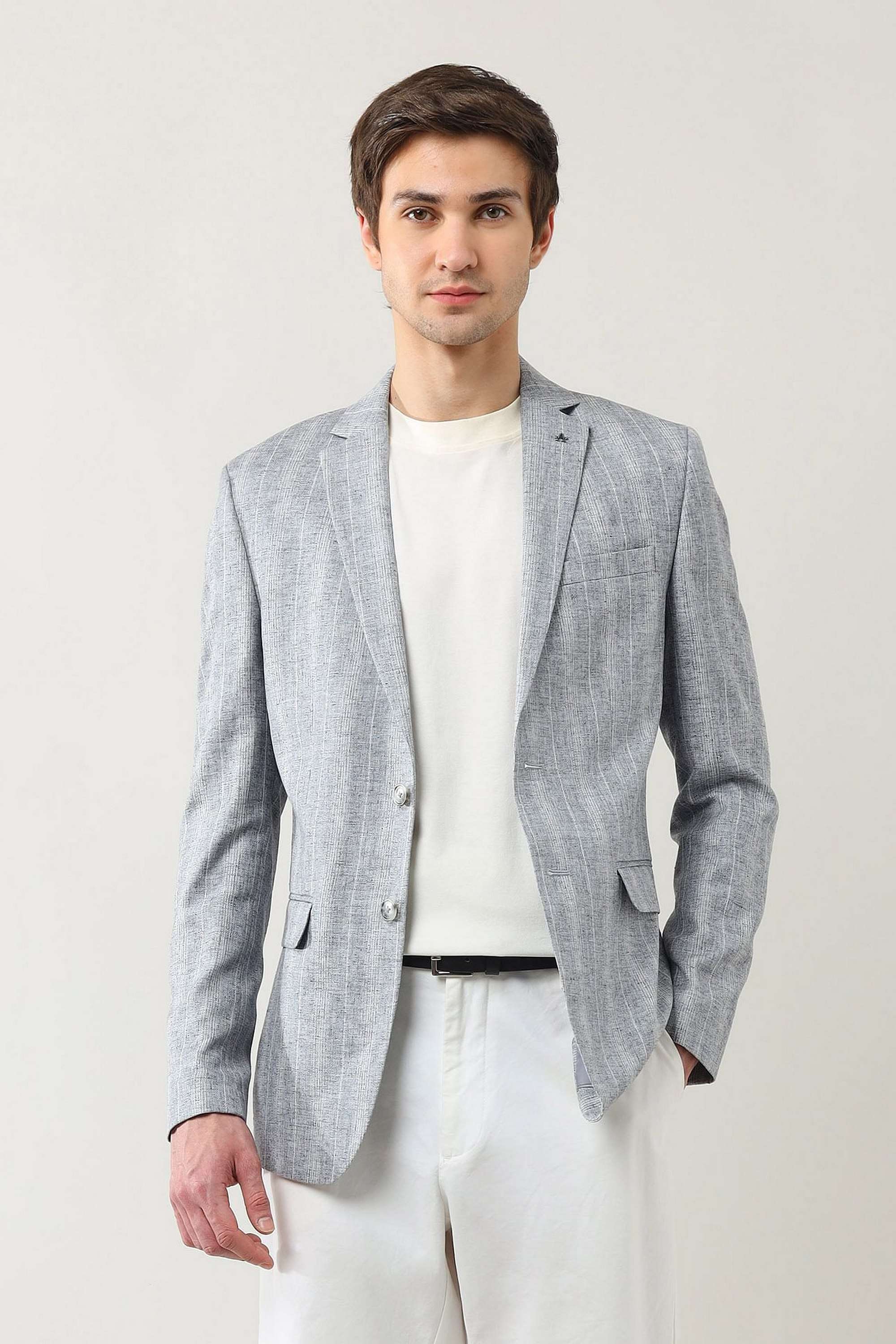 Checks-Lyocell-Tailored-Men-s-Work-Blazer