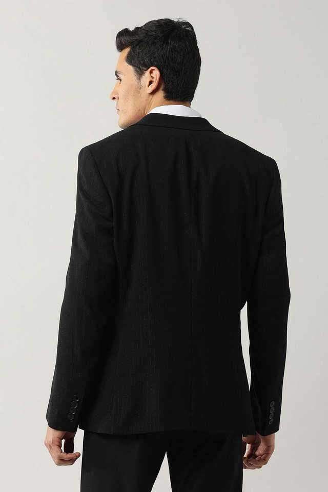 Structured-Blended-Fabric-Slim-Fit-Men-s-Casual-Wear-Blazer
