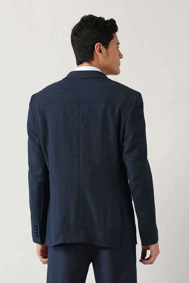 Structured-Blended-Fabric-Slim-Fit-Men-s-Formal-Wear-Blazer