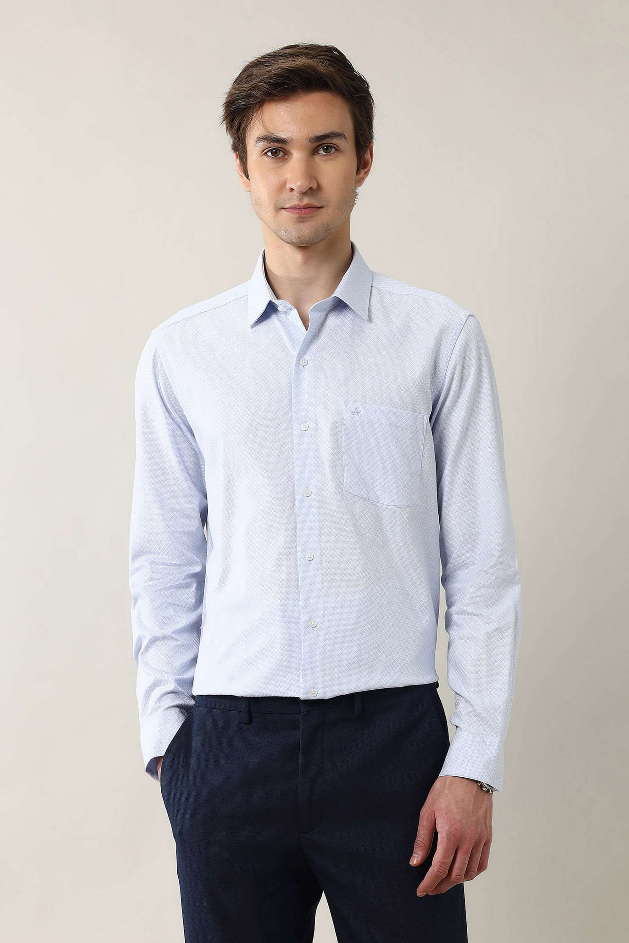 Textured-Pure-Cotton-Slim-Men-s-Shirt