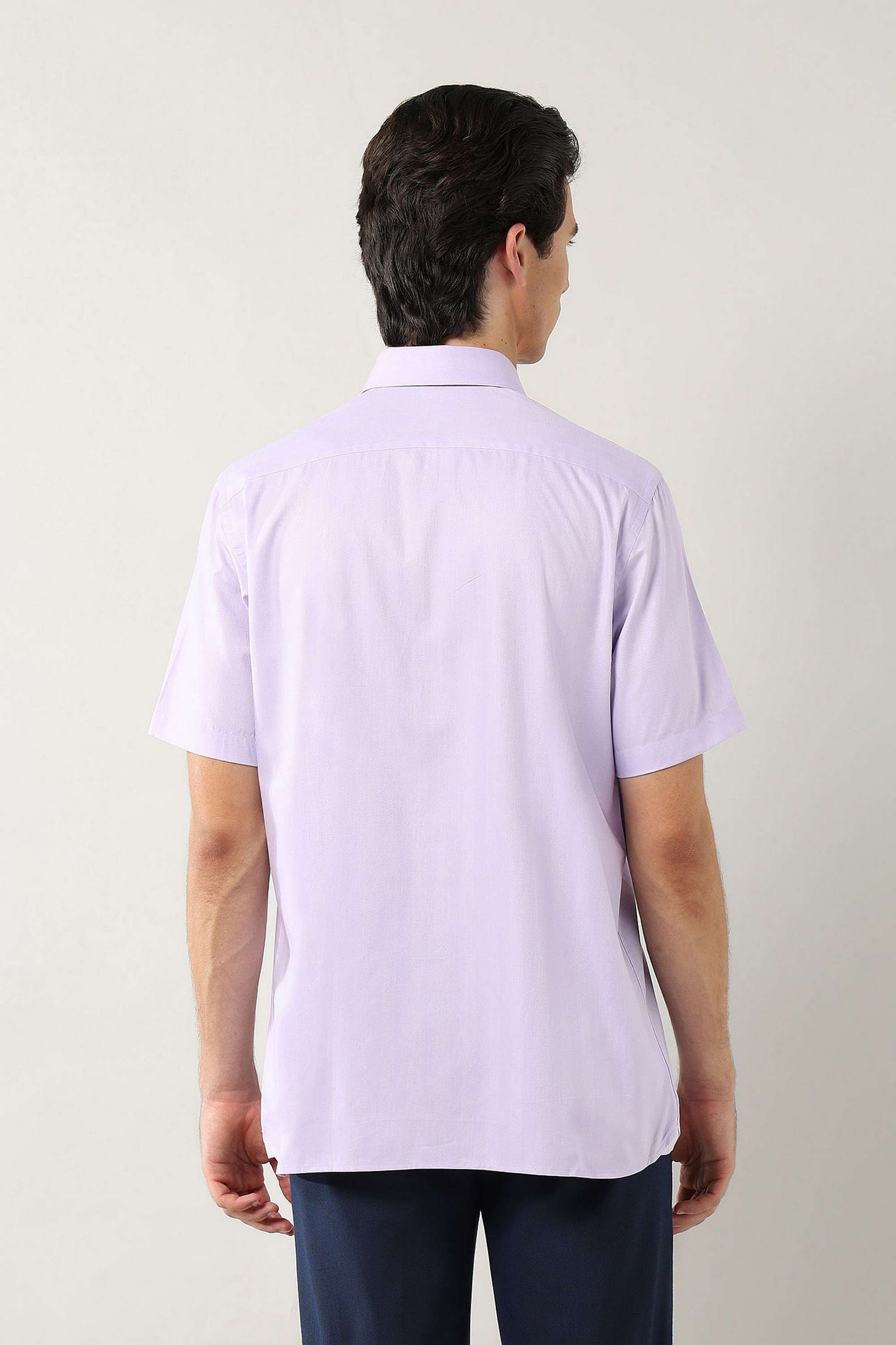 Solid-Pure-Cotton-Regular-Fit-Men-s-Shirt
