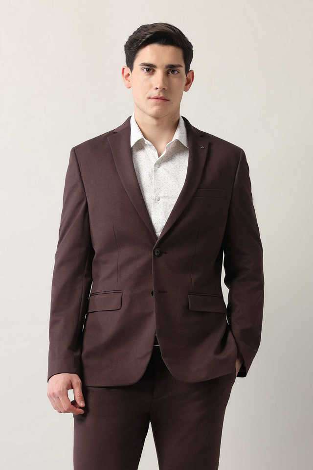 Structured-Blended-Fabric-Regular-Fit-Men-s-Formal-Wear-Suit