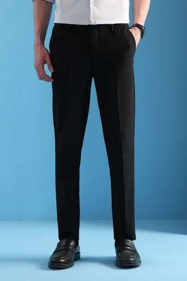 Solid-Blended-Fabric-Super-Slim-Fit-Men-Trousers